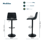 Banqueta Essen Barbacena Preto