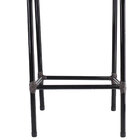 Banqueta Famais Diplomata Artesanal Ferro Liso