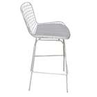 Banqueta Figueres Bertoia Branca