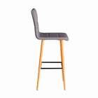 Banqueta Fixa Fitz Cinza