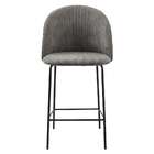 Banqueta Fixa Margaret Cinza