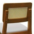 Banqueta Gabi 68cm Altura Madeira Maciça Encosto Telinha Asse