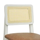 Banqueta Gabi 68cm Altura Madeira Maciça Encosto Telinha Asse