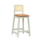 Banqueta Gabi 68cm Altura Madeira Maciça Encosto Telinha Asse