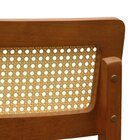 Banqueta Gabi Com 68cm Altura Madeira Maciça Encosto Telinha