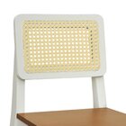 Banqueta Gabi Com 68cm Altura Madeira Maciça Encosto Telinha