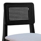 Banqueta Gabi Com 68cm Altura Madeira Maciça Encosto Telinha