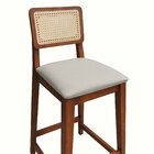 Banqueta Gabi Encosto Anatômico C/ Telinha Sextavada E Assent