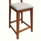 Banqueta Gabi Encosto Anatômico C/ Telinha Sextavada E Assent