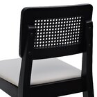 Banqueta Gabi Madeira Maciça Encosto Anatômico C/ Telinha E A