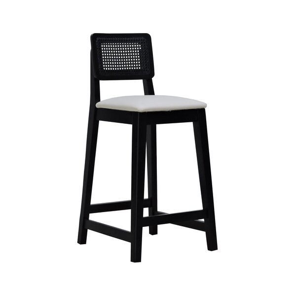 Banqueta Gabi Madeira Maciça Encosto Anatômico C/ Telinha E A