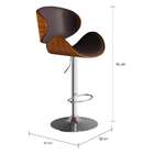 Banqueta Giratória Aberdeen Marrom