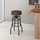 Banqueta Giratória Aço Paris