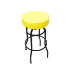 Banqueta Giratória Bar Para Bancada Média Altura 65cm Cor Pre