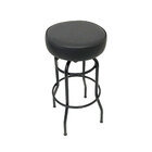 Banqueta Giratória Bar Para Bancada Média Altura 65cm Cor Pre