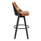 Banqueta Giratória Bárbara Rivatti Assento Em Poliuretano (pu