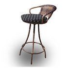 Banqueta Giratória Belfast - Tecido Nautical Marinho