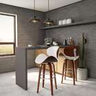 Banqueta Giratória Breda Branca