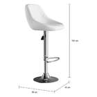 Banqueta Giratória Chiavari Branca