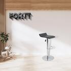 Banqueta Giratória Com Base Cromada Fortt Ravena Preta - Bgf0