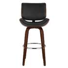 Banqueta Giratória Delft Preta