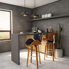 Banqueta Giratória Ede Preta