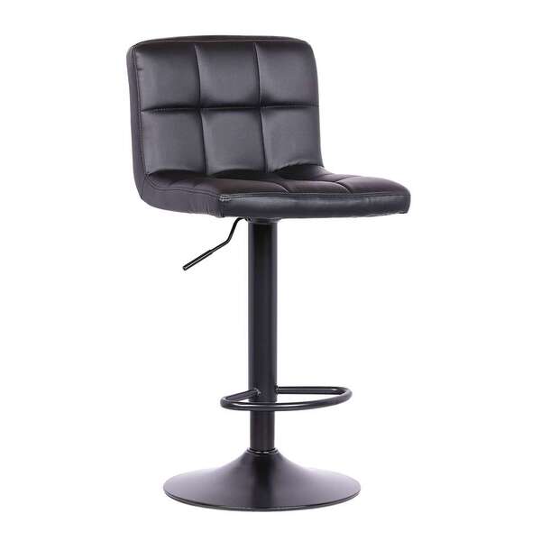Banqueta Giratória Fitz Alberta Preta
