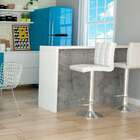 Banqueta Giratória Fitz Branca