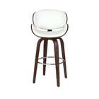 Banqueta Giratória Helmond Branca