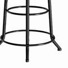 Banqueta Giratória Industrial Oliver Preta