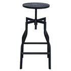 Banqueta Giratória Industrial Turner - Preto