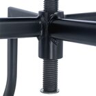 Banqueta Giratória Industrial Turner - Preto