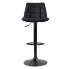 Banqueta Giratória Kinney Preta