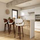 Banqueta Giratória Leiden Branca