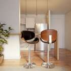 Banqueta Giratória Lobith Preta