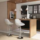 Banqueta Giratória Marche Branca