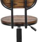 Banqueta Giratória Margot Oliver Preta