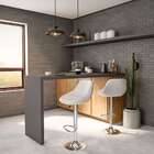 Banqueta Giratória Milano Branca