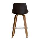 Banqueta Giratória Milano Helmond Marrom