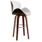 Banqueta Giratória Oss Branca