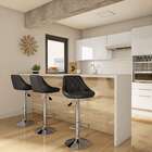 Banqueta Giratória Pisa Preta