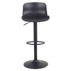 Banqueta Giratória Rennes Preta