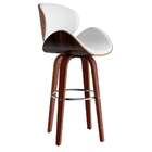 Banqueta Giratória Rotterdam Branca