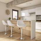 Banqueta Giratória Terracina Branca