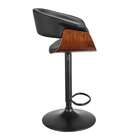 Banqueta Giratória Venlo Preta