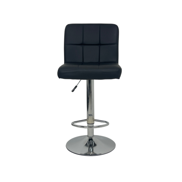 Banqueta Gomos Comfort Estofada Giratória Altura Regulável -