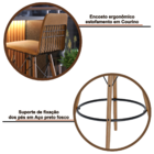 Banqueta Gourmet - Marrom Facto