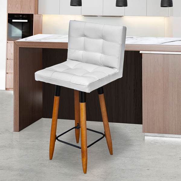 Banqueta Grace Alta Para Areá Gourmet E Balcão Cozinha Corino