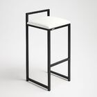 Banqueta Industrial Alta Sala Jantar Bar Bancada Cozinha Bran