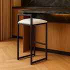 Banqueta Industrial Alta Sala Jantar Bar Bancada Cozinha Bran